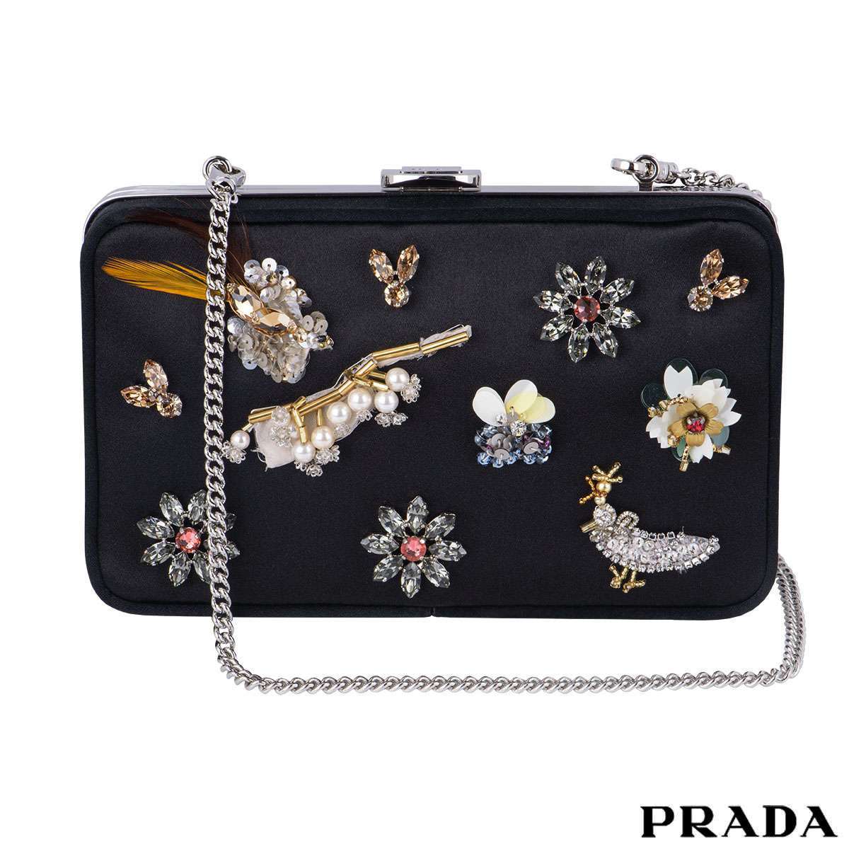 prada box clutch